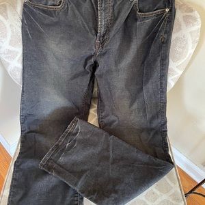 Mossimo Distressed Thin Wale Corduroy Jeans Men’s Sz 36x32